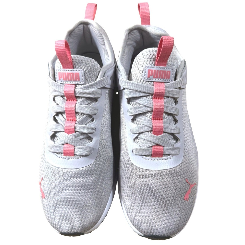 Puma‎ Pacer Future Grey Pink Women's Running Shoes Sneakers 393595-04 Size 8.5